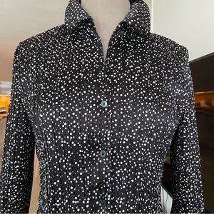 Jaclyn Smith Button Down Blouse size L